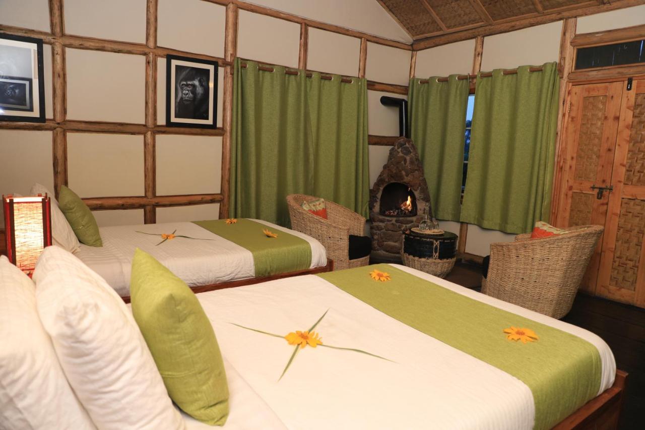 Nkuringo Bwindi Gorilla Lodge Bwindi Impenetrable Park Exterior photo